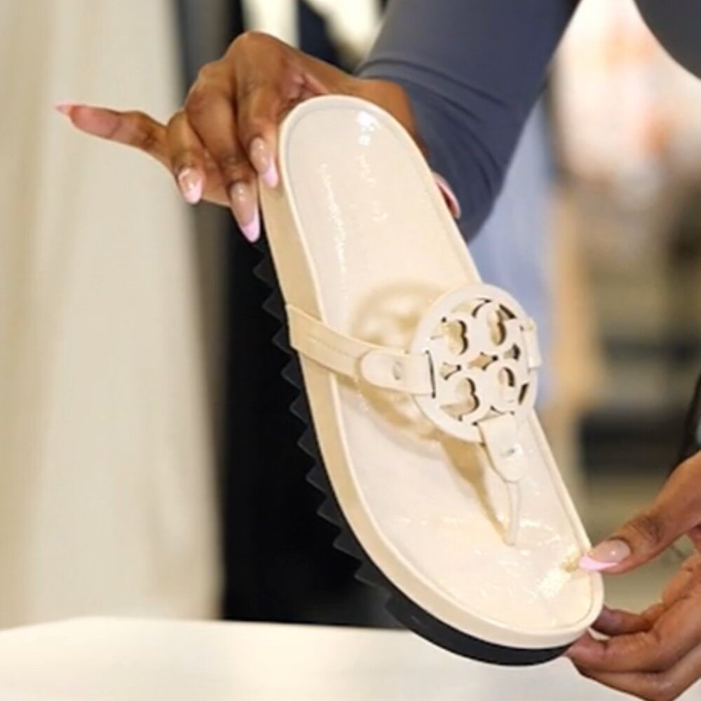 NWOT or Box Tory Burch Miller Cloud Lug Sandal